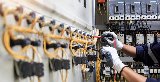 Professional Electrician technician working in Wofford Heights, CA